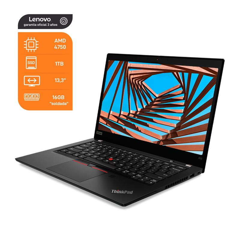 Lenovo Thinkpad x13 Ryzen7 16gb 1tb