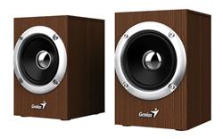 PARLANTES GENIUS SP-HF 280 USB COLOR MADERA