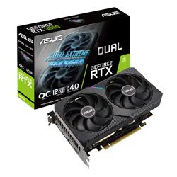 Placa de video 12GB RTX 3060 ASUS DUAL O12G LHR 90