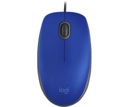 Mouse Logitech M110 USB Silent Blue