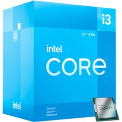 Microprocesador Intel Core I3-12100F ALDERLAKE S1700 BOX BX8071512100F