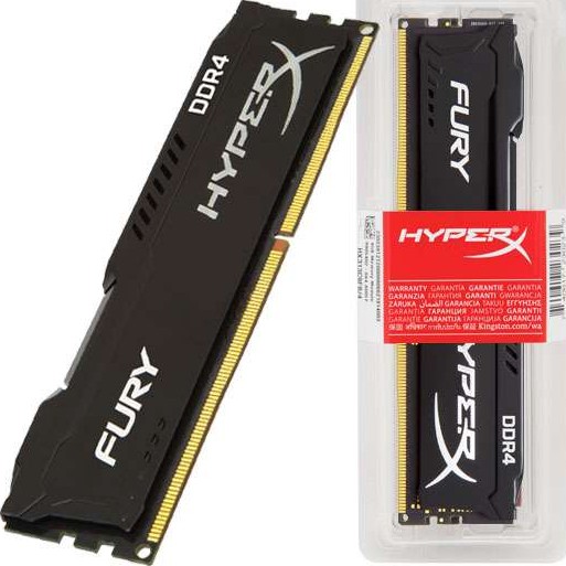 MEMORIA 8 GB DDR4 DIMM HYPERX FURY 2666 MHZ KINGSTON