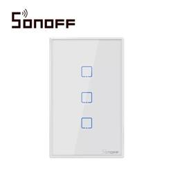 Interrruptor Tactil Wifi 3 Canal Sonoff para embut